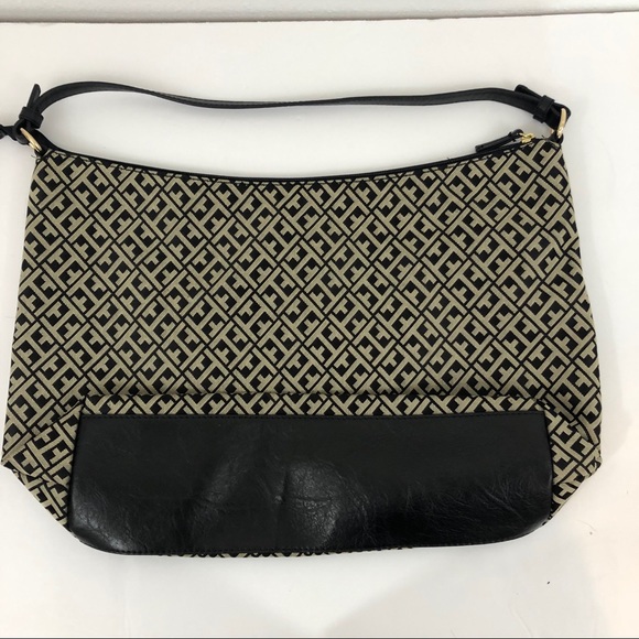 NWOT Tommy Hilfiger tote shoulder bag tan/brown - Picture 3 of 10